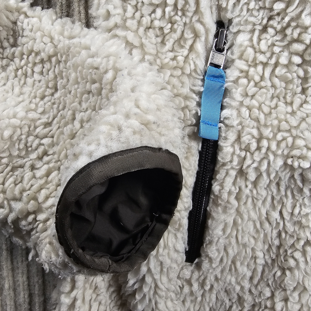 Patagonia Classic Retro X
Cardigan Deep Pile Fleece Full
Zip Jacket Oatmeal Sz M - Picture 4 of 8